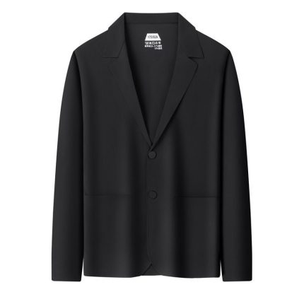 Summer Men's Sun Protection Clothing Seamless Seam-Sealed Long-Sleeved Suit Jacket Elastic Casual Breathable Jacket
